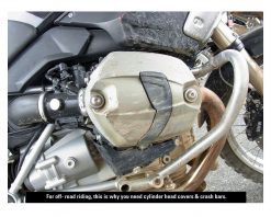 Machineart Moto Engine Guards MachineartMoto X-Head DOHC BMW R1200 / GS / GSA / R / RT / R9T -Motorcycle Bike Protection Sales X Heads needed w OEM bars