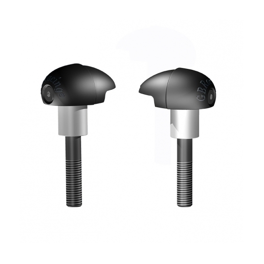 Motorcycle Parts GB Racing Bullet Race Frame Sliders Daytona 675 / R 2013-2019 Black [Open Box]