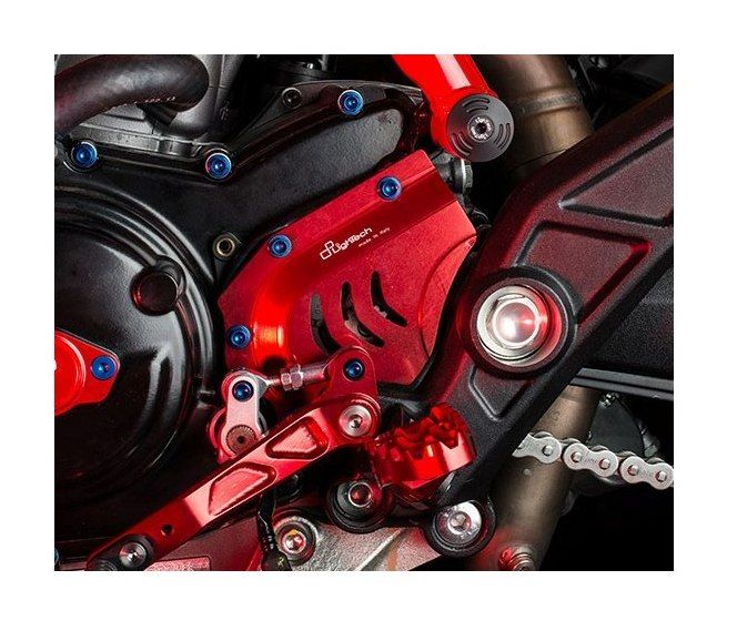Engine Guards LighTech Front Sprocket Guard Ducati Hypermotard / Hyperstrada 2013-2015 2 Engine Guards LighTech Front Sprocket Guard Ducati Hypermotard / Hyperstrada 2013-2015 - Image 2