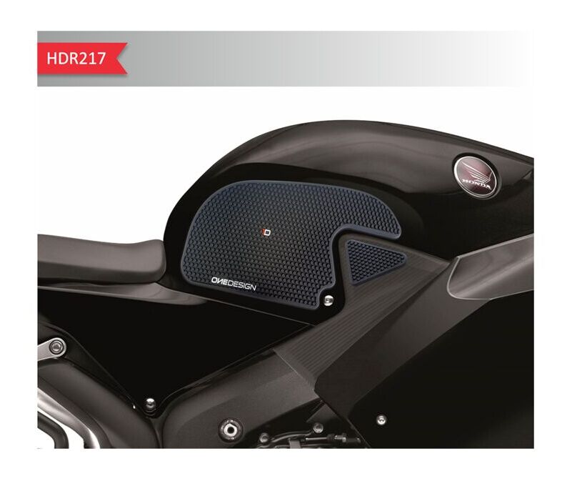 Motorcycle Parts OneDesign HDR Tank Pad Honda CBR600RR 2007-2021 Black [Open Box]