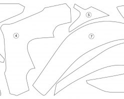 Tank Protectors R&G Racing Second Skin Polyurethane Protective Film Ducati SuperSport / S 2017-2020 -Motorcycle Bike Protection Sales rg racing second skin polyurethane protective film 2 scaled