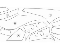 Tank Protectors R&G Racing Second Skin Polyurethane Protective Film -Motorcycle Bike Protection Sales rg racing second skin polyurethane protective film yamaha r120152017 1