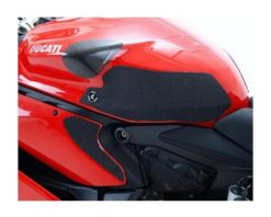 Motorcycle Parts R&G Racing Tank Traction Grips Ducati 899 / 959 / 1199 / 1299 Panigale 2012-2018 Black [Open Box]