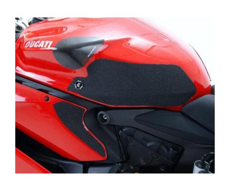 Motorcycle Parts R&G Racing Tank Traction Grips Ducati 899 / 959 / 1199 / 1299 Panigale 2012-2018 Black [Open Box]