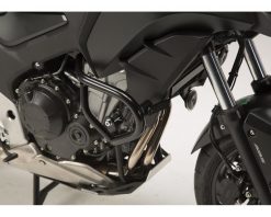 SW-MOTECH Crash Bars Honda CB500X 2016-2022 Black [Open Box] -Motorcycle Bike Protection Sales swmotech crash bars honda cb500 x20162022 black open box black 2